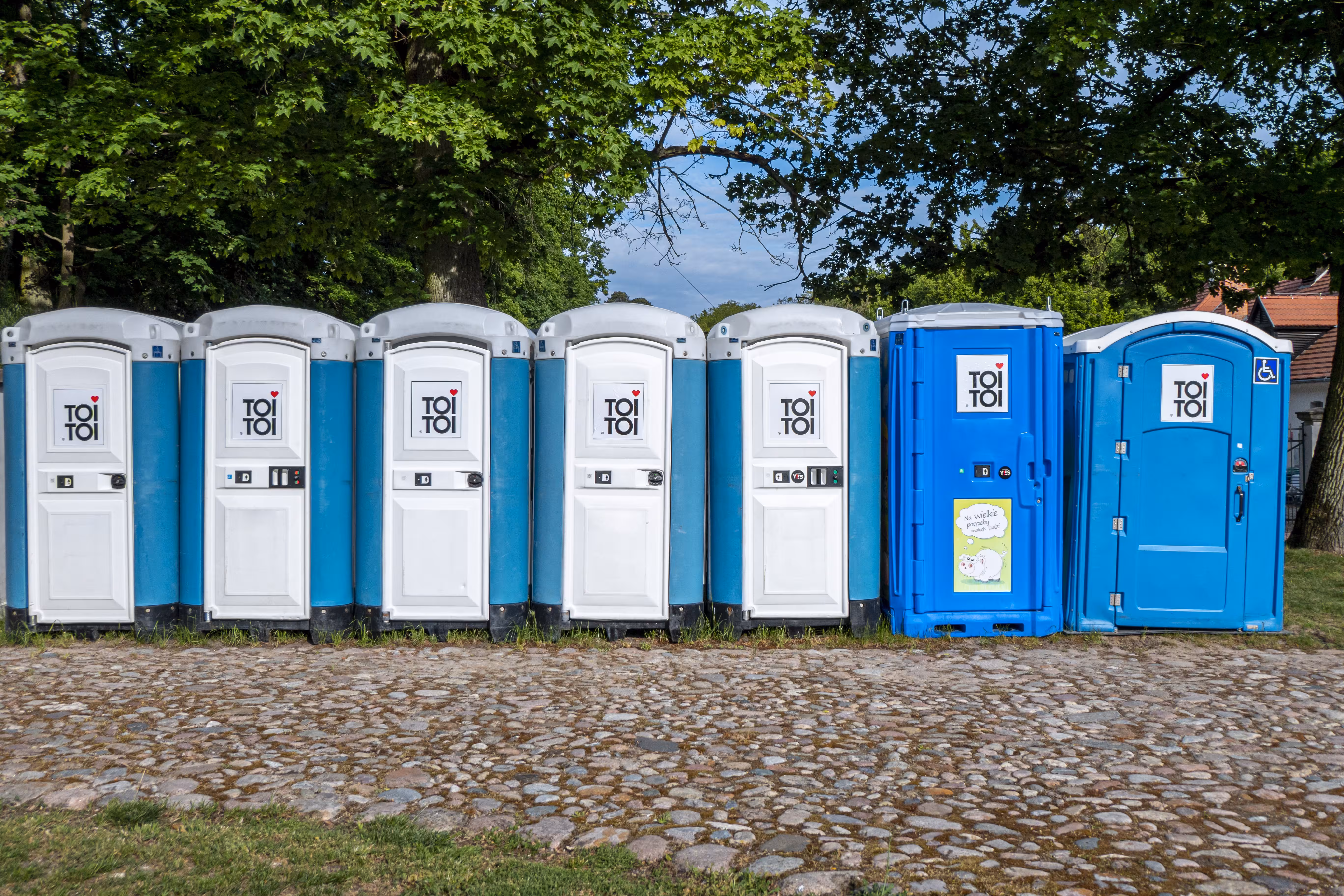 Industrial Portable Toilet Rentals